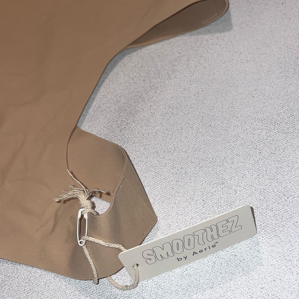 NEW Aerie Smoothiez Tan One-Piece Bodysuit (Multiple Sizes, $49.95) - Picture 7 of 12